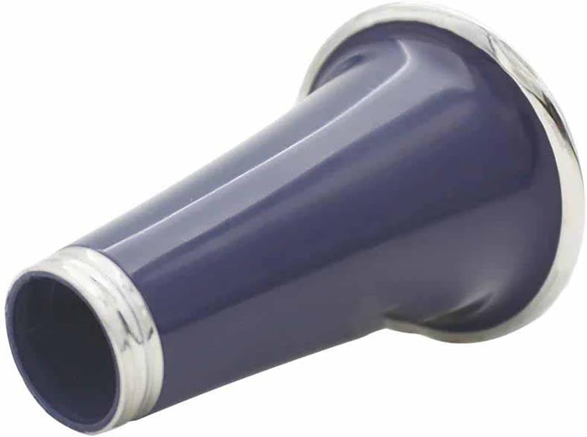 Dark Blue 17 Key B Flat Clarinet ABS Silver Plated Silver Key Instrument(1)