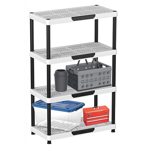 Preisvergleich Produktbild Duramax - Regal - Dohko - PVC - schwarz und weiß