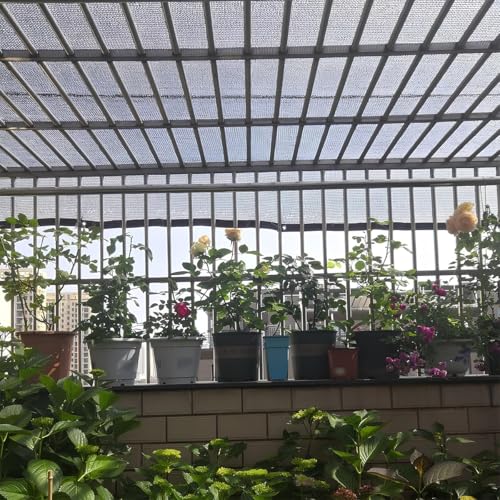 Toile d'ombrage 40% pour serre 10x10m bâche noire avec œillets et bords renforcés