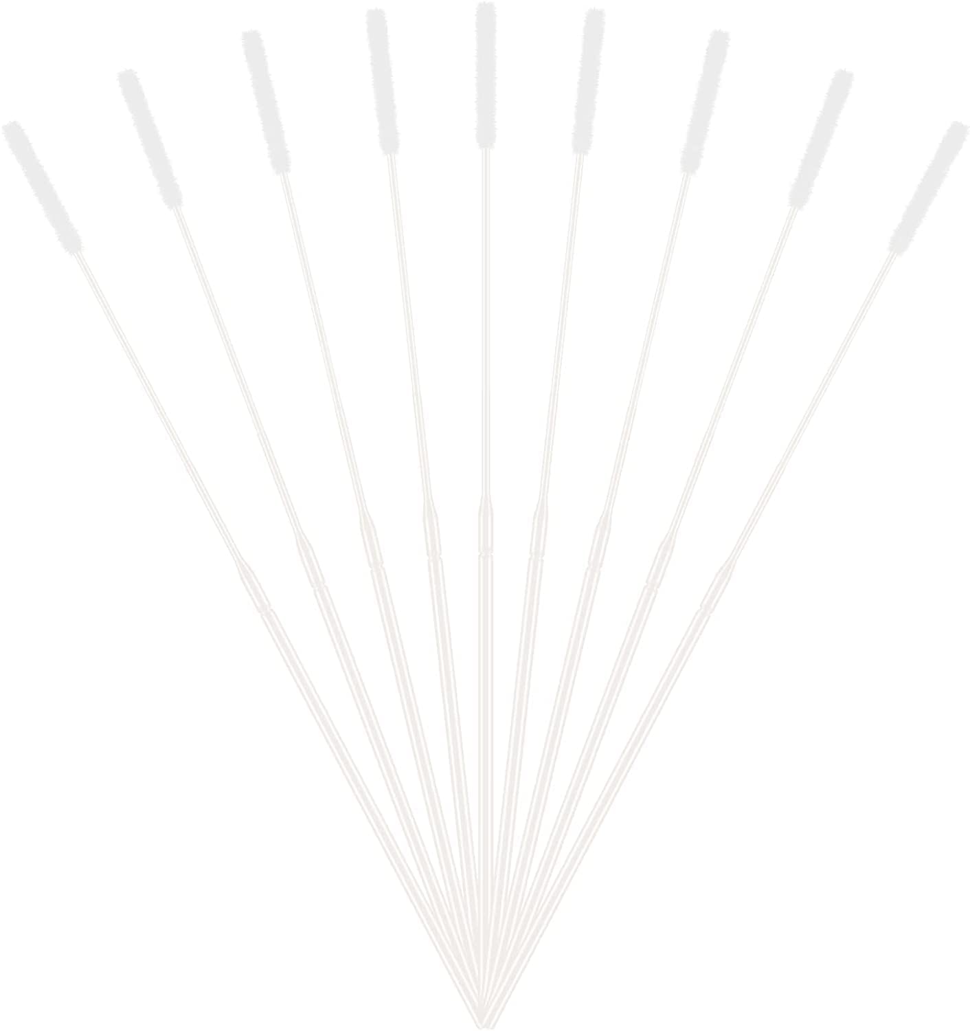Specimen Collection swab, tamponi per strisciare, 100 pezzi monouso nasofaringeo campione floccato nylon floccato punta di flusso floccato tamponi di cotone collezione tamponi