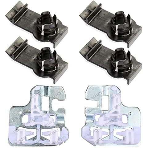 Boursin Window Regulator Repair Clip Compatible with BMW X5 E53 SAV SUV 3.0i 4.4i 4.6is 4.8is 2000-2006 Front Left/Right 51338254781 Cover