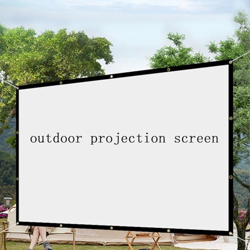 Pantalla proyector plegable 200 pulgadas 4:3 HD portátil miniatura 3