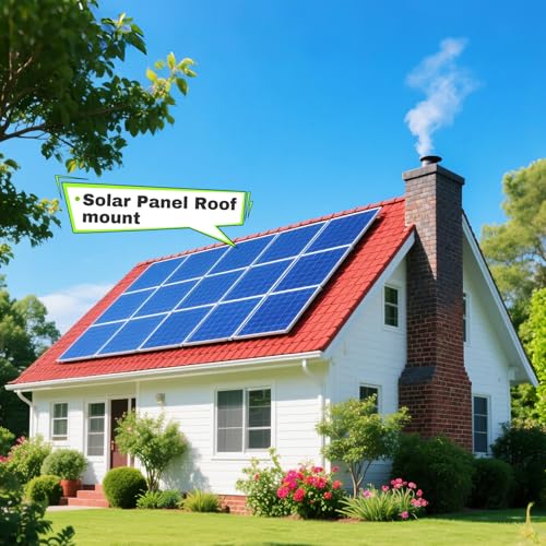 Image of 8 Pack 45inch Adjustable Solar Panel Tilt Mount Brackets