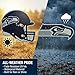 Proformance Home NFL Seattle Seahawks Logo & Helmet 2 Pack Yard Sign Set