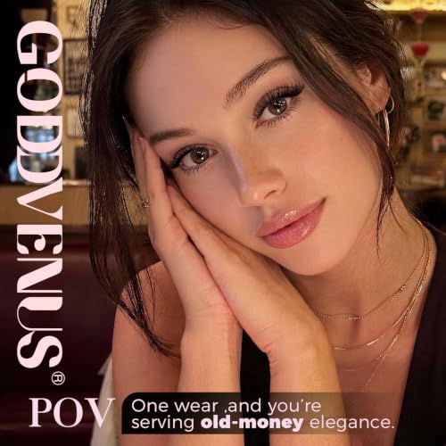 Image of Goddvenus Elegant Lash Clusters Natural Wispy Eyelashes Clusters Fluffy