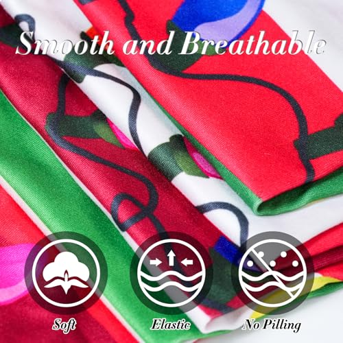 Girls Christmas Leggings Printed Pants Full Ankle Length Medium Thick Tights for Xmas Eve 5-12T4