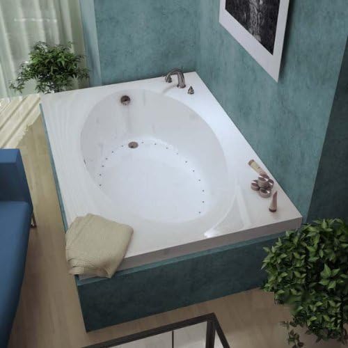 4260VAR Vogue 42 x 60 x 23 - Inch Rectangular Air Jetted Bathtub