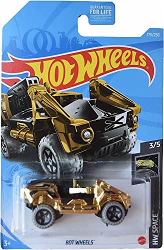 Hot Wheels Bot Wheels, [Gold] 173/250 Space 3/5
