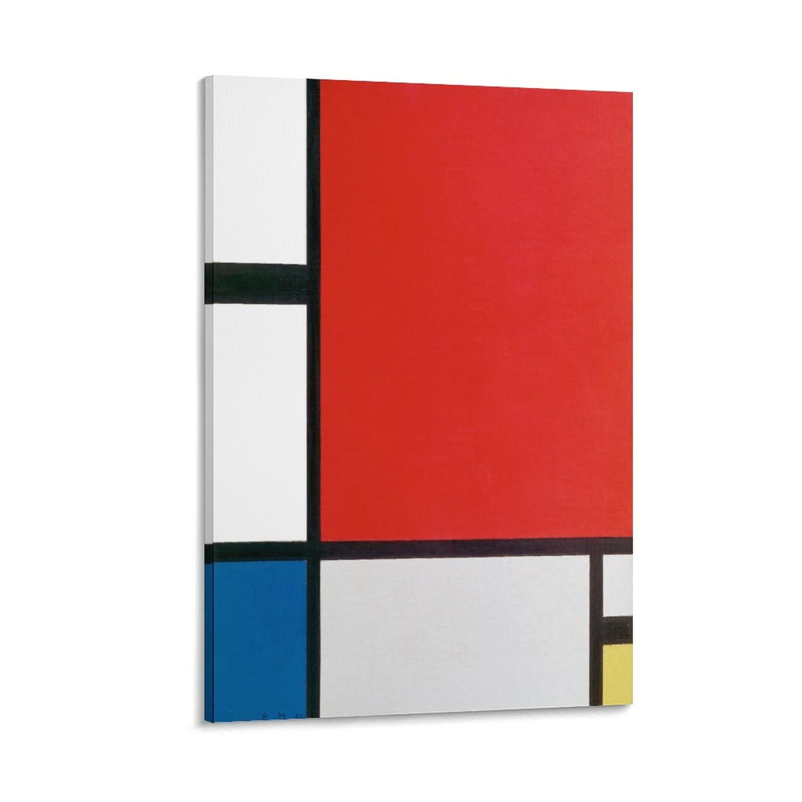 Amazon.co.jp: ピエト モンドリアン （赤 青 黄のコンポジション）絵画
