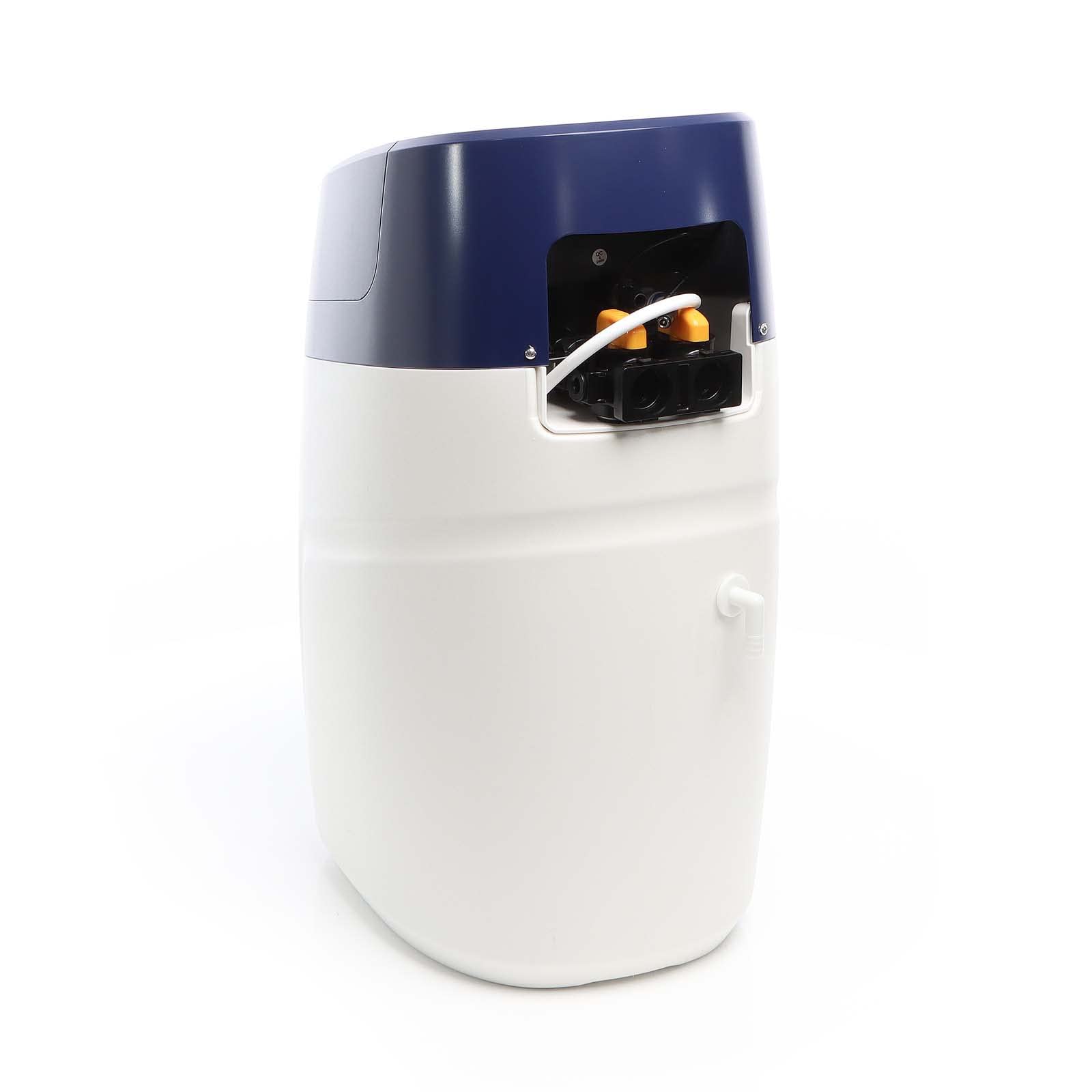 Naturewater NW-SOFT-V1 Adoucisseur d'eau – 328 x 450 x 651 mm – 1000 l/h – 1-1,5 bars – avec Réservoir de résine de 12,5 L – Échangeur Ions, Détartrant d’Eau Dure
