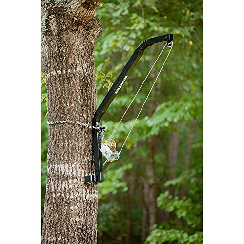 Moultrie Hanging Feeder Hoist | Chain-and-Bracket Design | 300 lb. Capacity