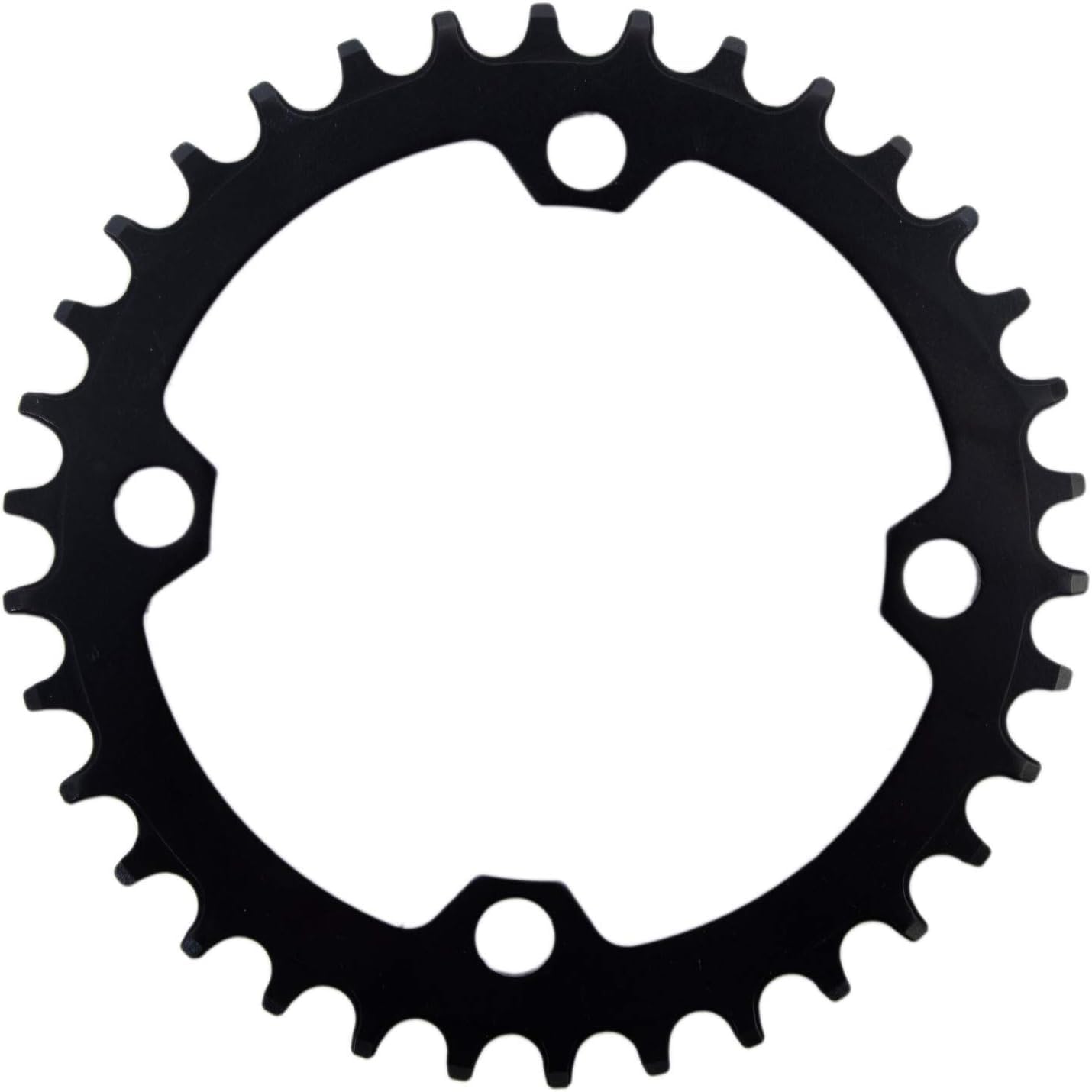 YBEKI 7075-T6 Aluminum Narrow-Wide Chainring (32T/34T/36T/38T) - 104BCD CNC Machined MTB/Road Bike Chainwheel - Image 2