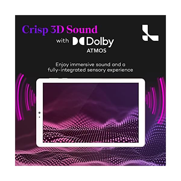 Lume Pad Tablet - 3D Tablet - 10.8” 3D Tab Light Field Screen - Android Tablet - 128gb Work Tablet/Tablet for Gaming - 2560 x 1600 Tablet Android 10 with 16MP Dual Camera [Champagne Beige]