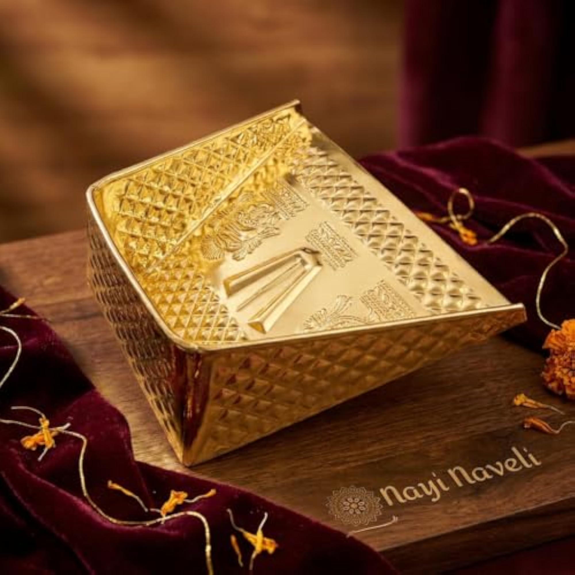 Brass Muram Soop Pooja Tray, 6 Inches