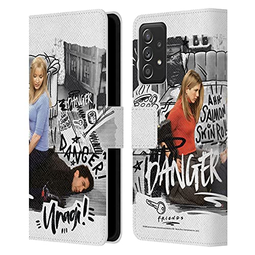 Coque portefeuille Samsung A53 5G Friends pour fans de Ross