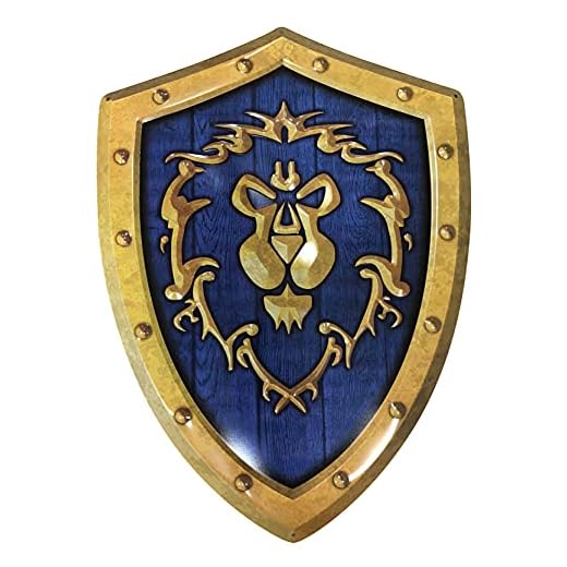 ABYSTYLE World of Warcraft - Bouclier Alliance - Plaque Métal '25x35cm'