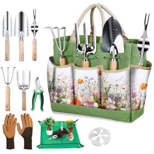 Gardening Tools Set for Women 29Pcs Heavy Duty Garden Hand