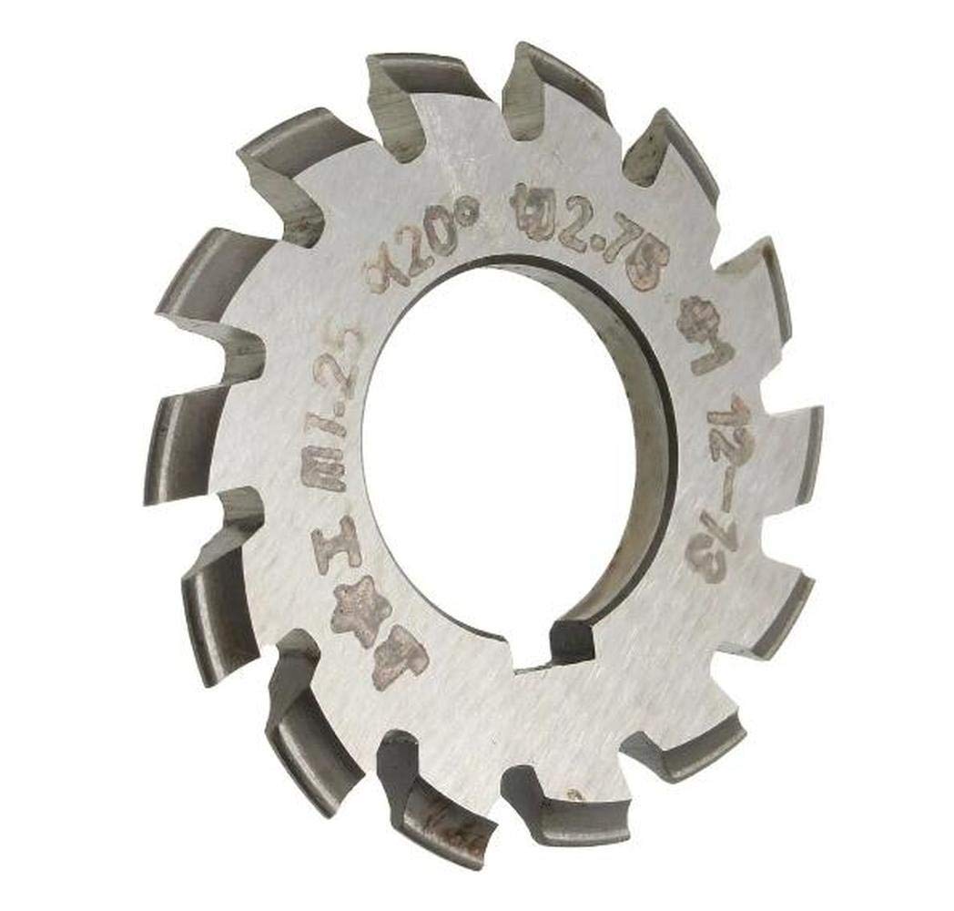 1 Stück Modul 1.25 PA20# 1-8 HSS Bohrung 22mm Involute Zahnradfräser (#7)