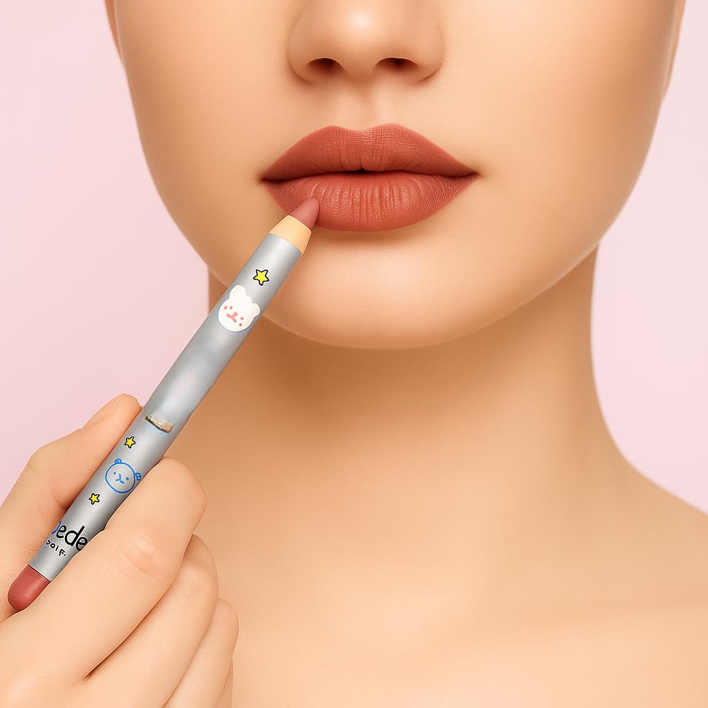 Sedell Paris 2-in-1 Makeup Pen Lip Liner – Retractable Precision Tip with Built-In Sharpener for Clean, Defined, and Long-Lasting Lip Looks-picture-38