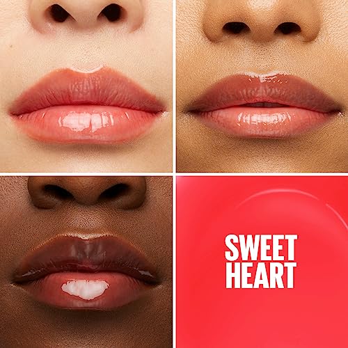 Maybelline New York Lifter Gloss Hydrating Lip Gloss With Hyaluronic Acid, Sweetheart, Sheer Red, 1 Count #TOP4