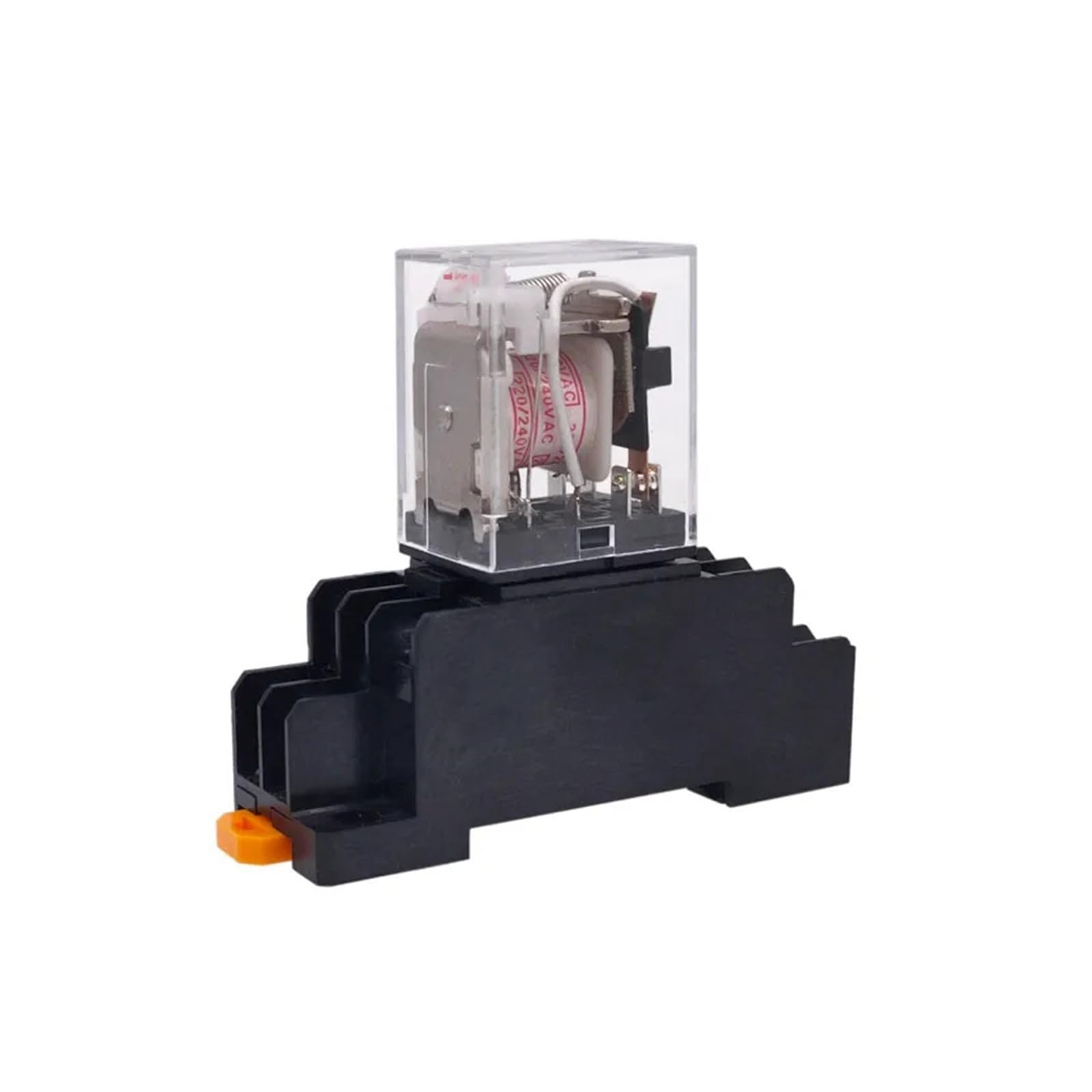 Interruptor de relé HH52P AC110V con base MY2NJ de microbobina electromagnética 5
