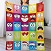 Emoji Blanket, Super Soft Large Fluffy Enlarged Blanket 60â€x50â€ for Boys and Girls, Young Adults Blanket Throw Warm Super Soft Comfort for Travel Outdoor Home Lover Gifts