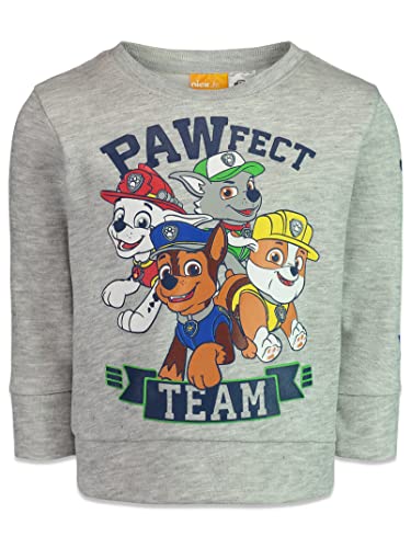Paw Patrol Rubble Marshall Chase Fleece Sweatshirt Toddler to Big Kid