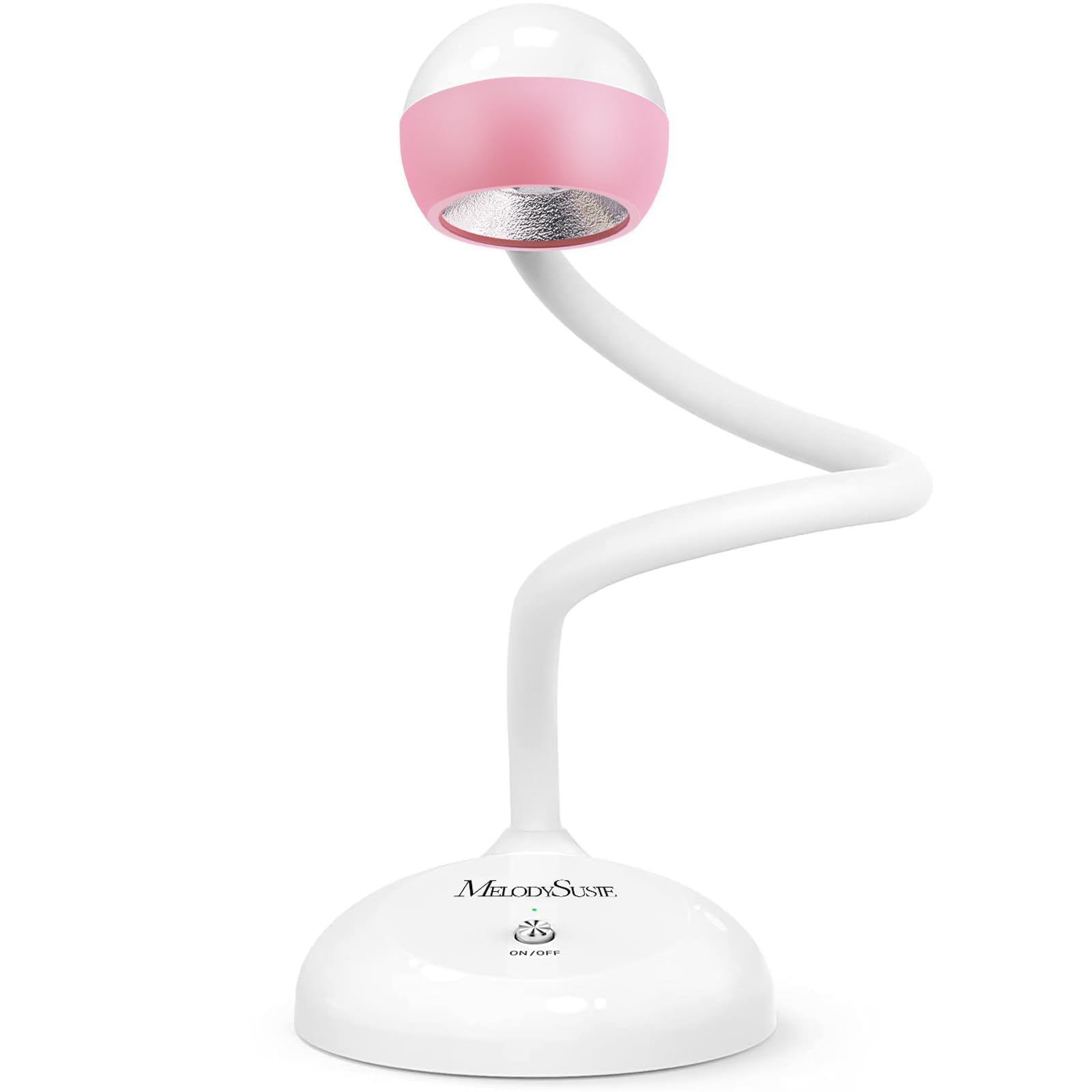 MelodySusie 360° 2-in-1 Gooseneck Nail Lamp S-Pro09M for Detail Work