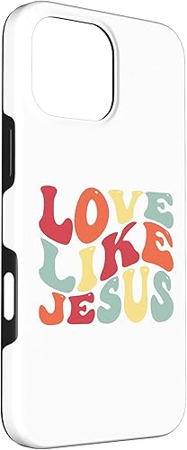 Miniatura 51 de Funda bíblica cristiana para iPhone 12 Pro Max Love Like Jesus