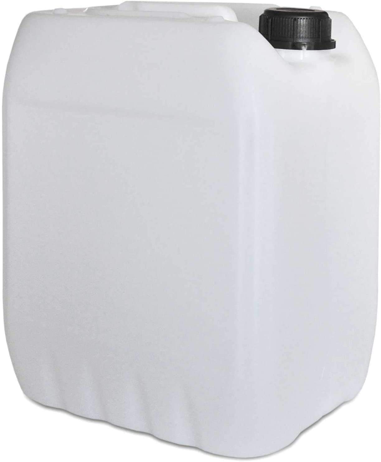Lot de 50 Bidons – Jerrican 10 L, naturel, ouverture DIN 45, HDPE alimentaire (22003x50)