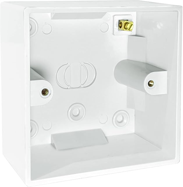 Pattress Box 45MM, Back Box Mounting for Electrical Sockets