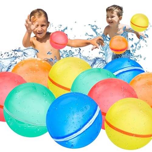 Funnity Magnetische Wasserbomben Wiederverwendbar 10er Set