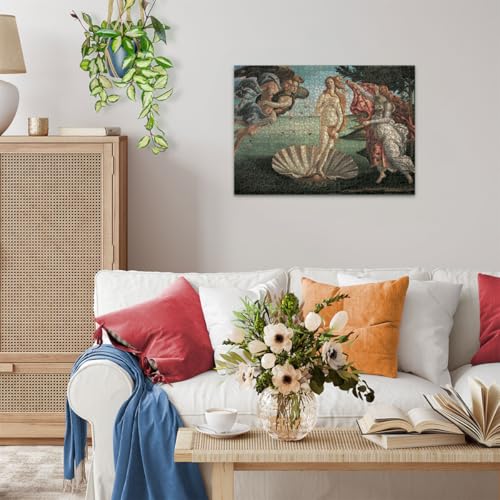 Puzzle 1000 pièces : La naissance de Vénus Sandro Botticelli Ravensburger France - vue 5