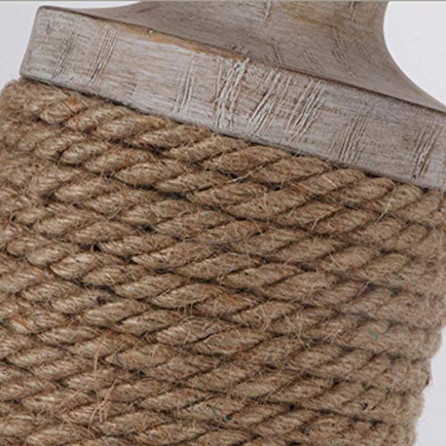 Lampe de table en résine et tissu de haute qualité style rétro chic