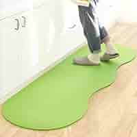 Amazon.co.jp: ふわくもマット 180×60cm キッチンマット 可愛い