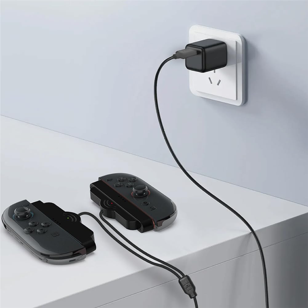 Cavo di ricarica universale 2 in 1 per Switch2 Joy-Con controller pratico e resistente