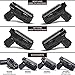 Concealment Express Tuck IWB KYDEX Holster fits Glock G43/43X | Ambidextrous | Black