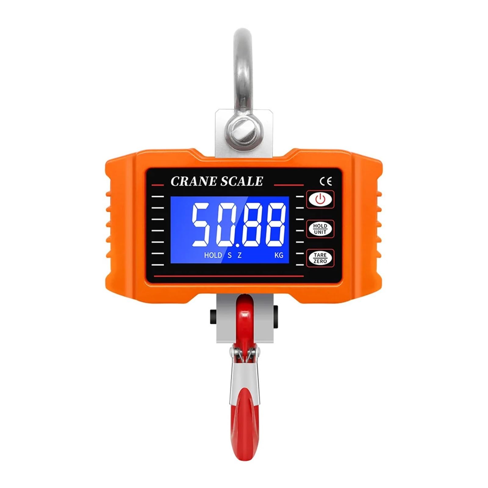 2000lbs Capacity Remote Digital Hanging Crane Scale 1000KG/2000LBS - Industrial Weighing With Remote Hanging Scale
