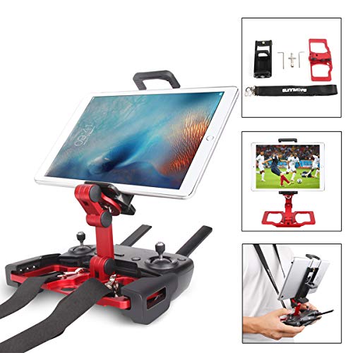flycoo Plegable portátil aleación Aluminio Soporte Tablet + Correa para dji Mavic Air/Mavic Pro/Spark Mando a Distancia Accesorios para 110  190 mm Tablet 54  83 mm teléfono