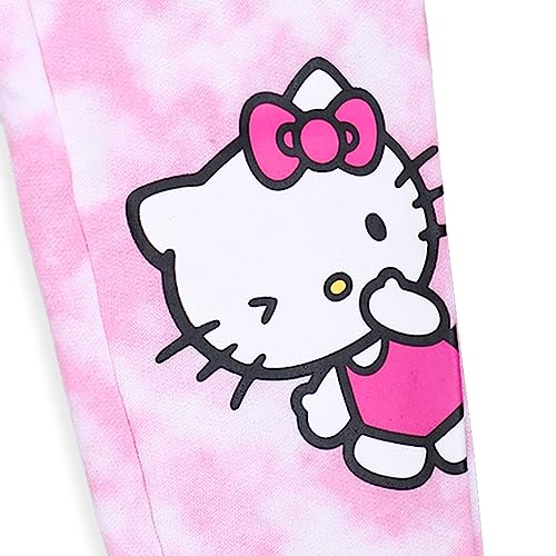 Image of Hello Kitty Sanrio Girls 2 Pack Fleece Pants for Toddler and Big Kids Blue /Pink