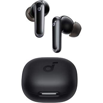 soundcore by Anker P40i, Wireless Earbuds with Noise Cancelling, BassUp | Adaptive Noise Cancellation, 60h Battery, 2-in-1 Ca