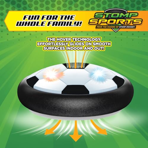 image for Hover Soccer from The Makers of Stomp Rocket – LED Lights and Padded