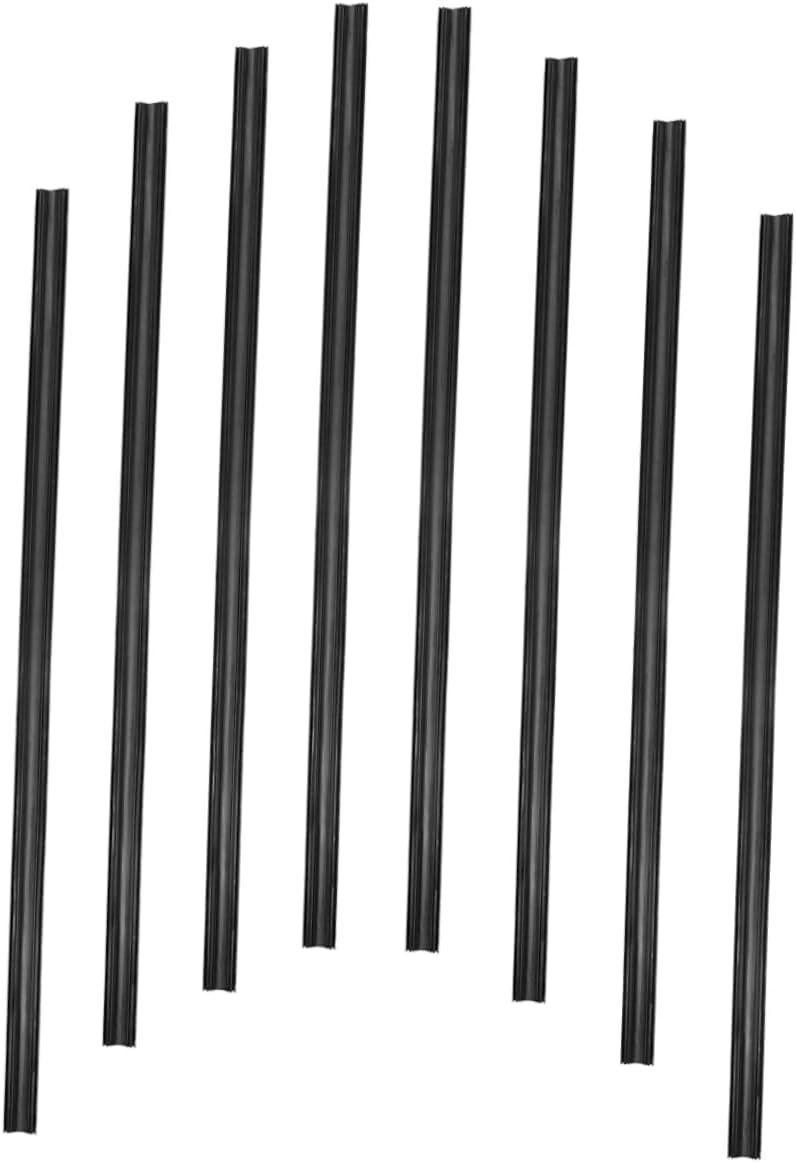 8pcs Long-lasting Performance Windshield Wiper Strip Replacement for Easy Fit