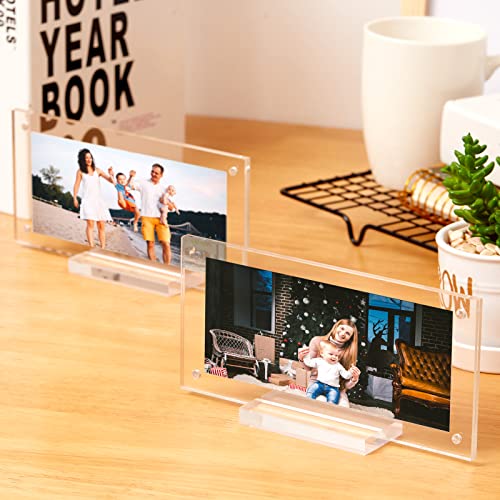 Dollar Bill Holder Acrylic Display Dollar Case Currency Ticket Protector Paper Money Frame For Bill Collectors Collection, 7.3 X 3.5 Inch (2 Pieces) #TOP5