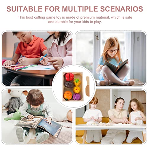 TOYANDONA 1 Satz Spielzeug Sie Obst Und Gemüse Set Kinderküche Essen Pretend Toys – Bild 7