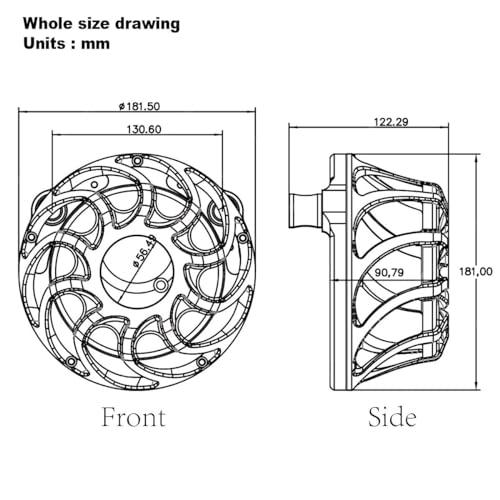Image of For harley air cleaner filter Touring street glide road king electra tri trike Dyna Sportster XL 883 1200 Softail air intake (Drift style -Contrast Cut, A-For Sportster XL models)