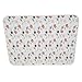 Baby Bed Pad, Washable Bedwetting Pads for Kids Toddler, Organic Cotton Underpad with Cute Patterns, Leakproof Mattress Protector for Crib Bassinet Incontinen (Space)