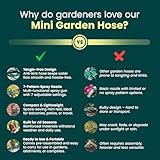 Green Haven Garden Hose Pipe Reel – 10m / 32ft Lightweight Compact Hosepipe with 7-Pattern Spray Nozzle Gun, Easy Wind Mini Hose Reel for Small Gardens, Balconies & Outdoor Cleaning - Image 9