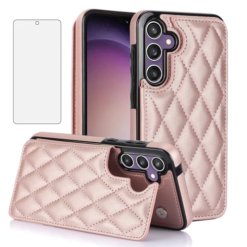 Housse Samsung S23 FE 5G avec porte-cartes RFID pour simplifier vos sorties citadines