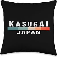 Vista 1 de Kasugai Japan City Trip Throw Pillow